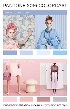 流行色而附带的商品和网页设计